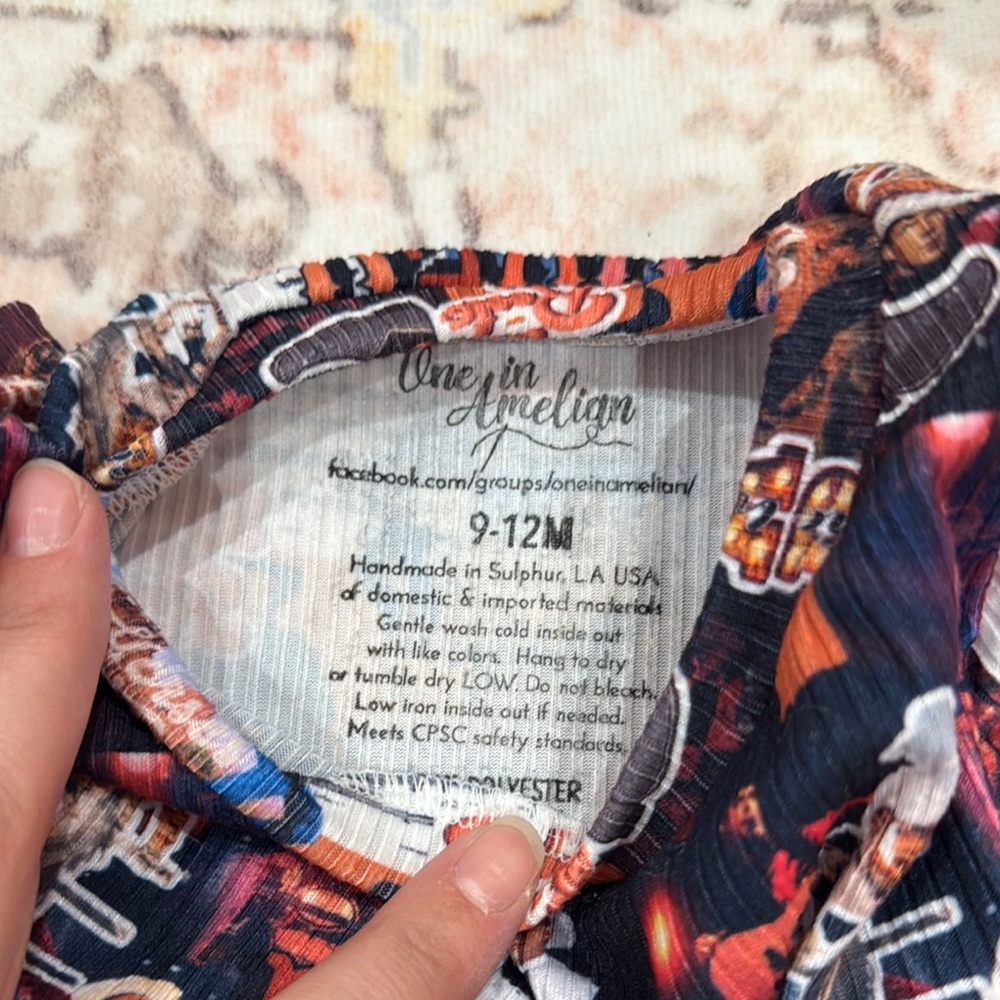 Garth Rodeo Ribbed Tee - Small Shop 9-12m - Picture 2 of 2
